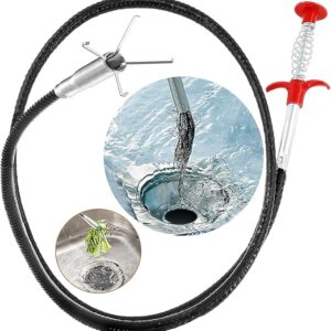 Best Offer New Upgrade Drain Snake Hair Drain Clog Remover Tool