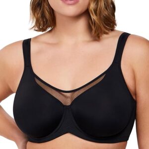 HSIA Minimizer Bras for Women Plus Size, Full Coverage Coolcomfort T Shirt Unlined Bra with Underwire for Heavy Breast