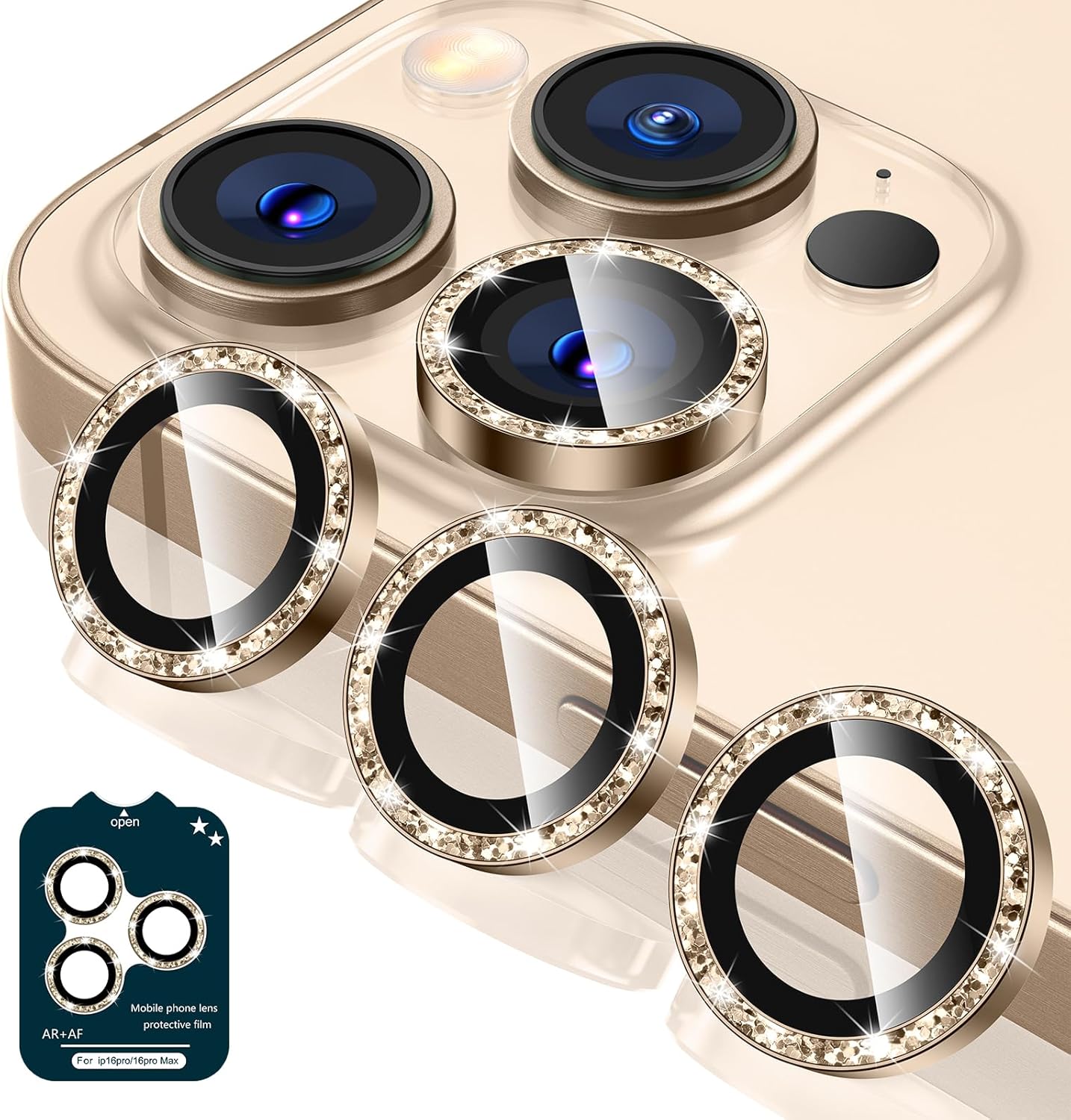 Prime Day Deal 21%Off Tensea Camera Lens Protector Compatible for iPhone 16 Pro Max